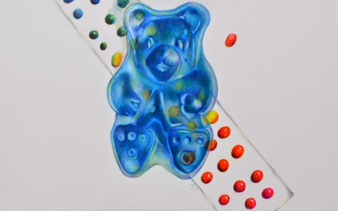 Gummy Bear, best/worst drawing I’ve ever done!