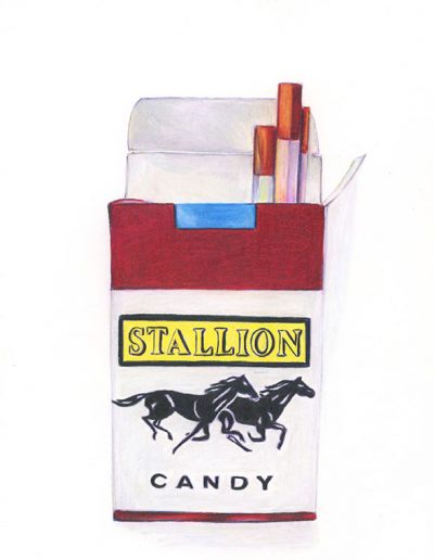 Kate Woodliff O'Donnell candy drawing