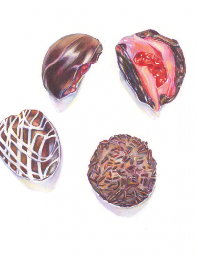 Kate Woodliff O'Donnell candy drawing