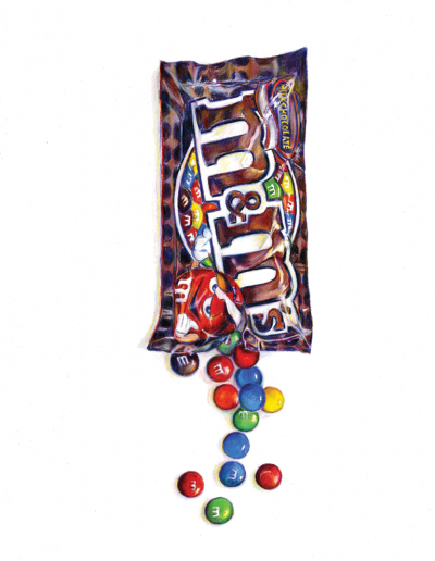 Kate Woodliff O'Donnell candy drawing