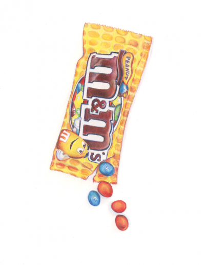 Kate Woodliff O'Donnell candy drawing