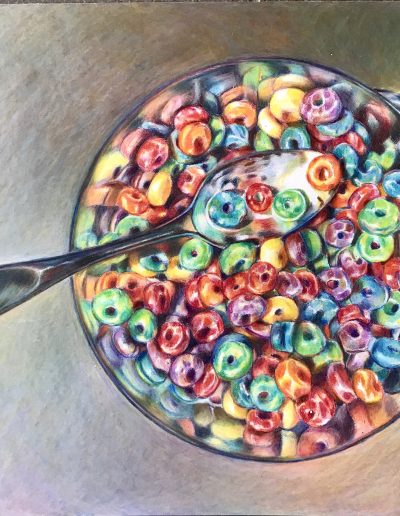 Kate Woodliff O'Donnell: Cereal drawing